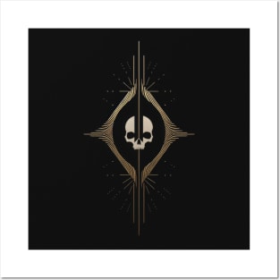 Death Symbol Posters and Art